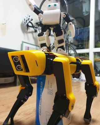 diy robot dog