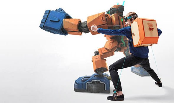 Nintendo LABO Robot Kit is an hybrid of VR and Robotic