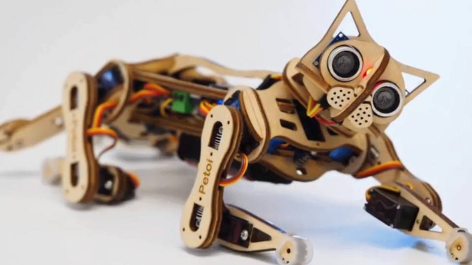Nybble is a DIY robotic kitten - Personal Robots