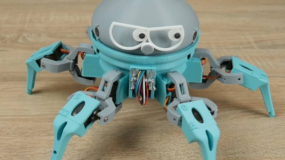 vorpal robot hexapod opensource