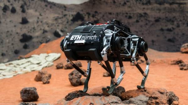 SpaceBok robot mars exploration