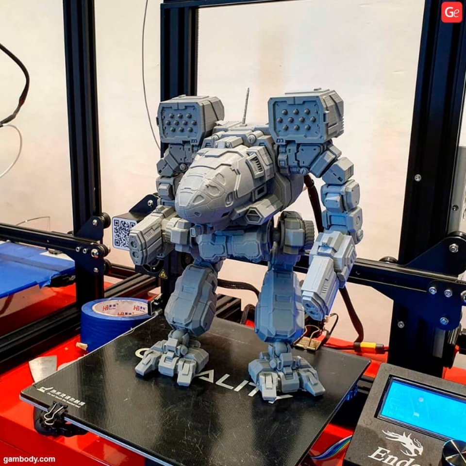 robot-3d-printed-using-ender-3-printer