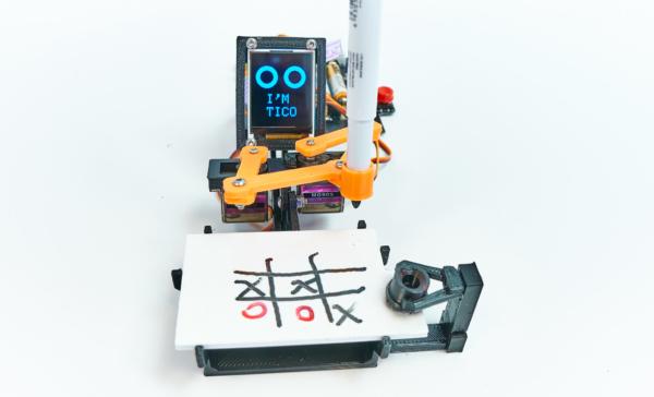 TICO - Tic -Tac-Toe Arduino Robot PlayRobotics